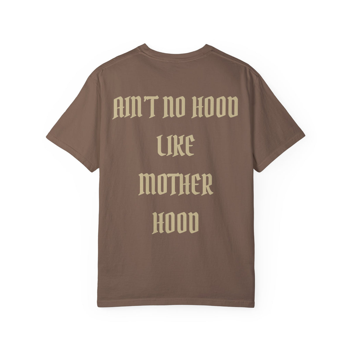 AINT NO HOOD LIKE MOTHERHOOD Garment-Dyed T-shirt - Bun Maternity & Mama