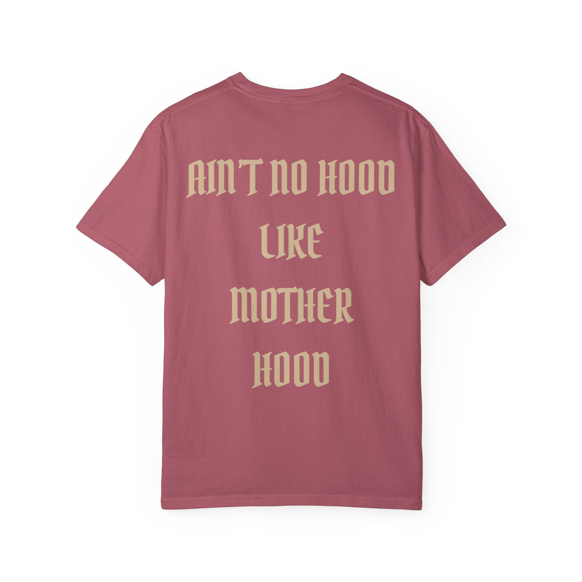 AINT NO HOOD LIKE MOTHERHOOD Garment-Dyed T-shirt - Bun Maternity & Mama