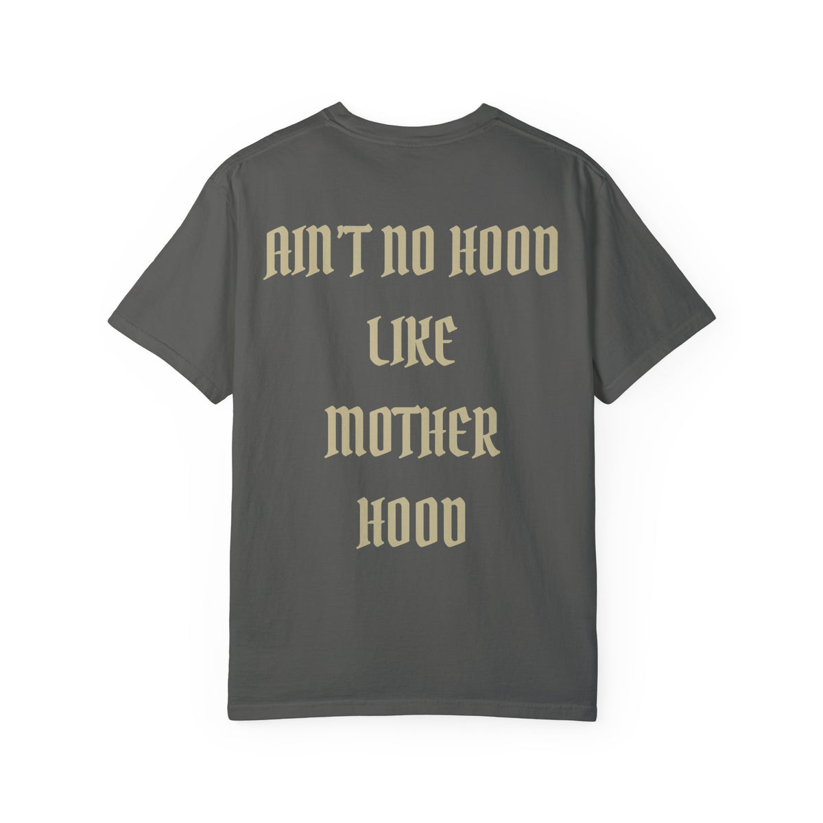 AINT NO HOOD LIKE MOTHERHOOD Garment-Dyed T-shirt - Bun Maternity & Mama