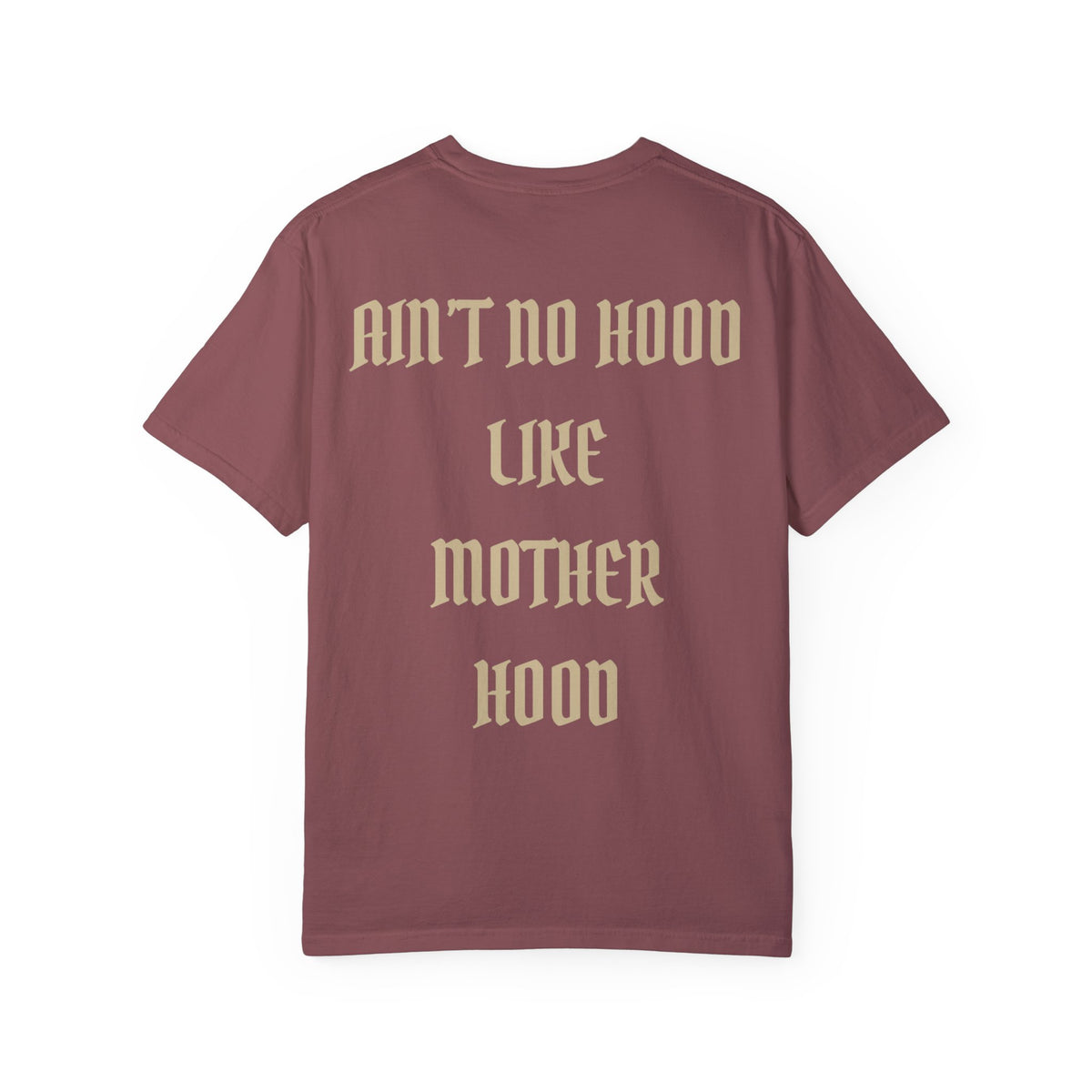 AINT NO HOOD LIKE MOTHERHOOD Garment-Dyed T-shirt - Bun Maternity & Mama