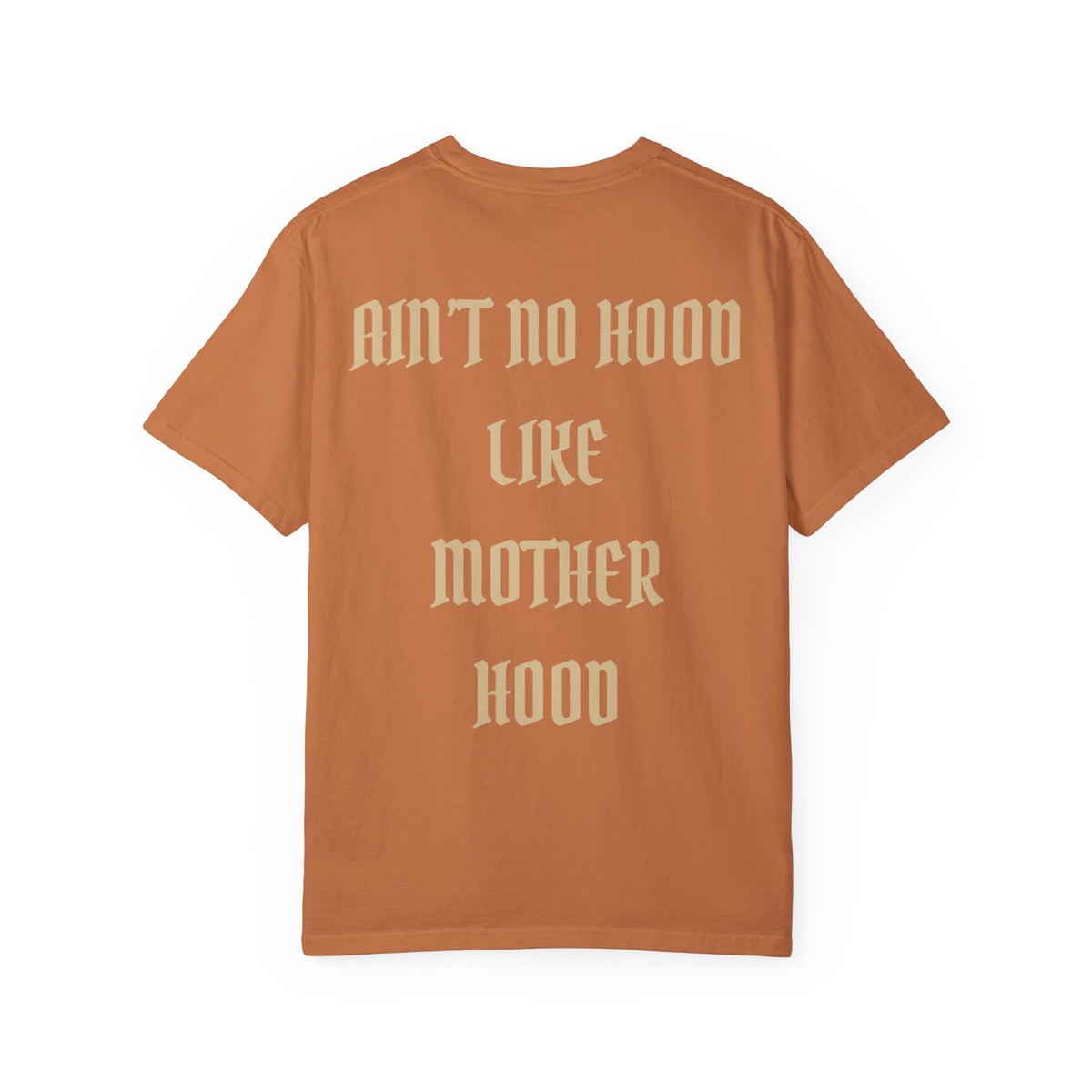 AINT NO HOOD LIKE MOTHERHOOD Garment-Dyed T-shirt - Bun Maternity & Mama