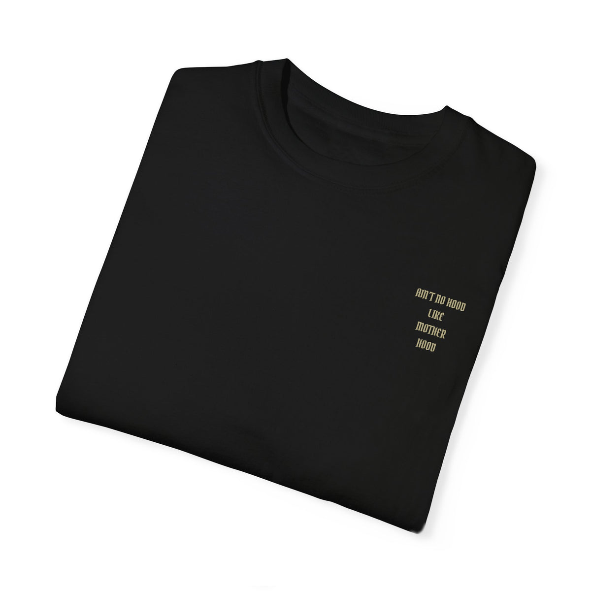 AINT NO HOOD LIKE MOTHERHOOD Garment-Dyed T-shirt - Bun Maternity & Mama