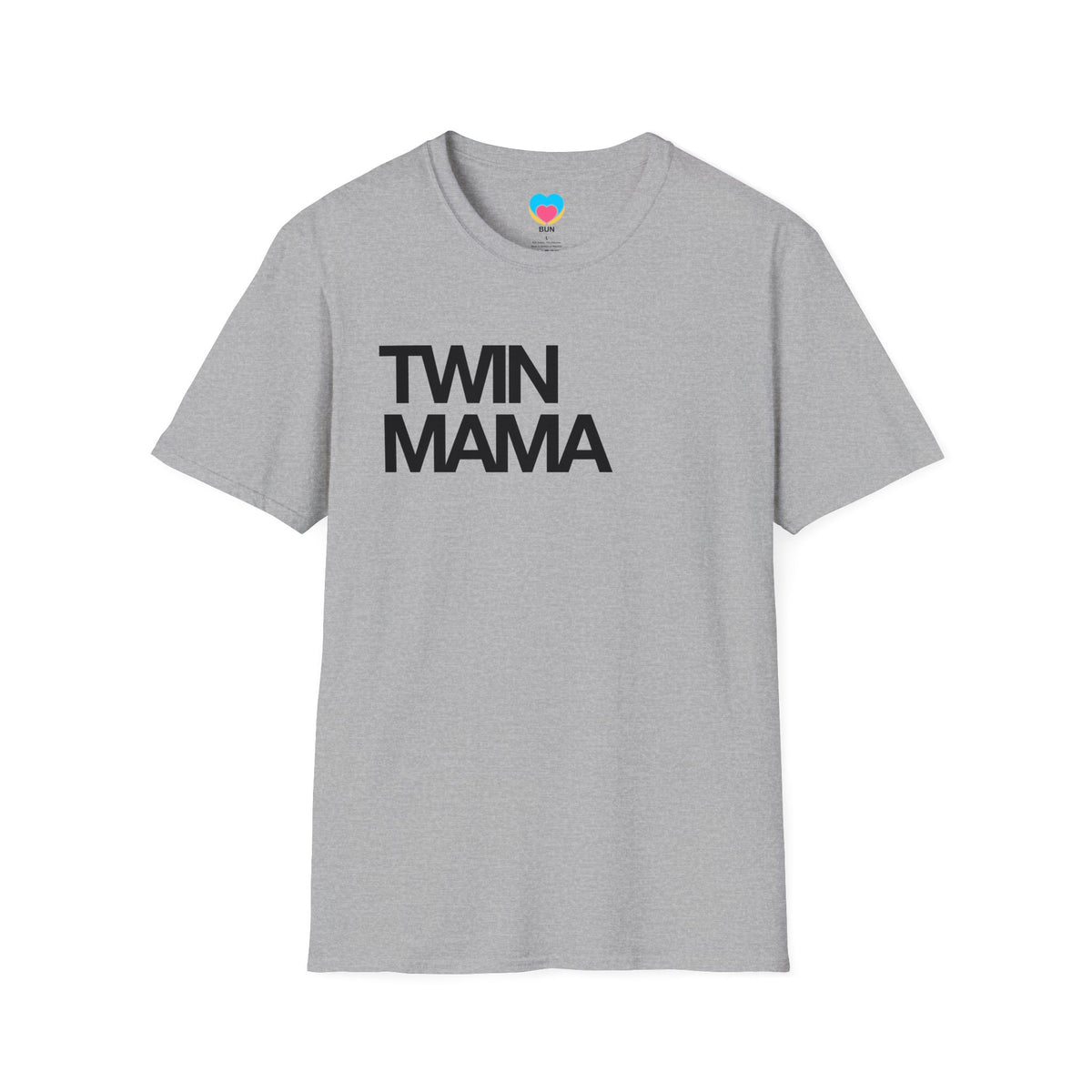 I'm a TWIN MAMA Tee Shirt - Bun Maternity & Mama