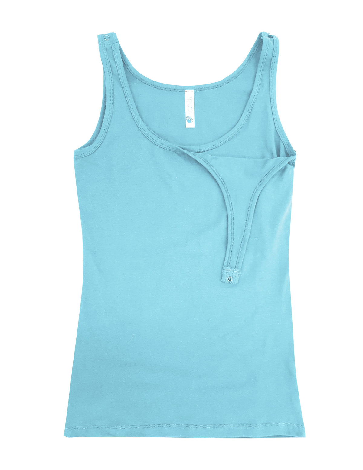 Long Snap Tank Top Bun Maternity Nursing Apparel