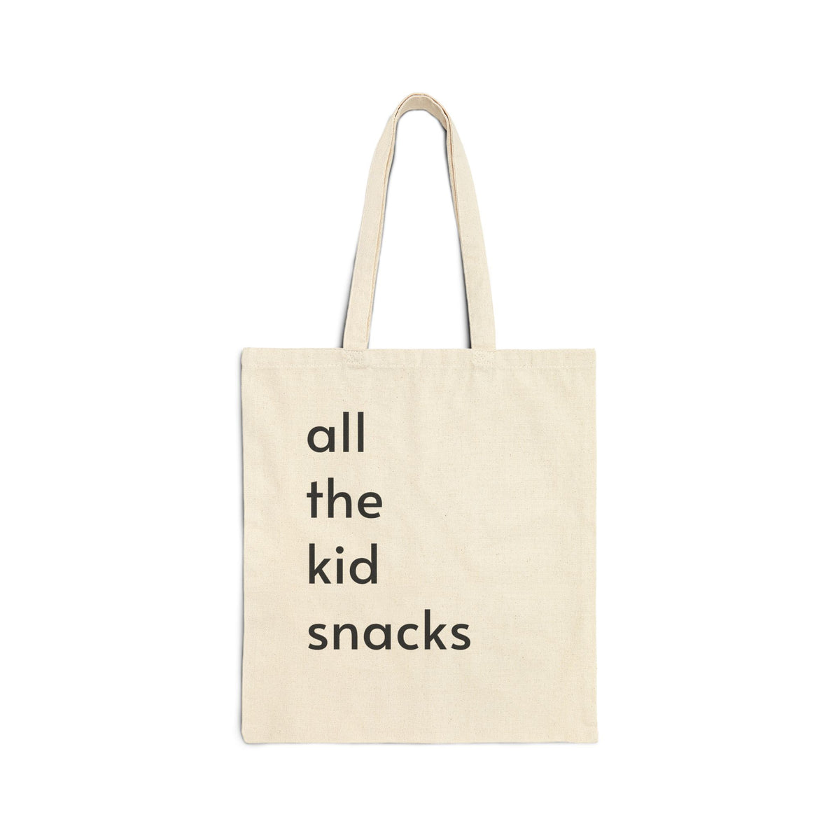 All the Kid Snacks Cotton Canvas Tote Bag - Bun Maternity & Mama