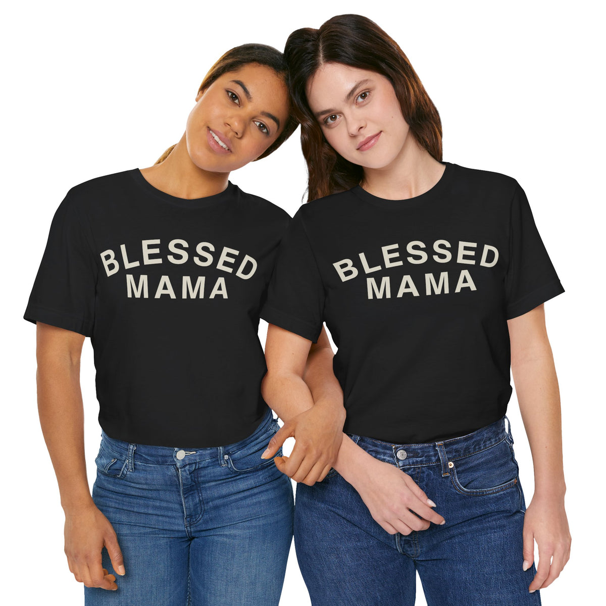 BLESSED MAMA Jersey Shirt - Bun Maternity & Mama