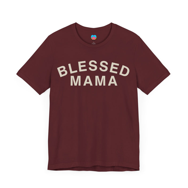 BLESSED MAMA Jersey Shirt - Bun Maternity & Mama