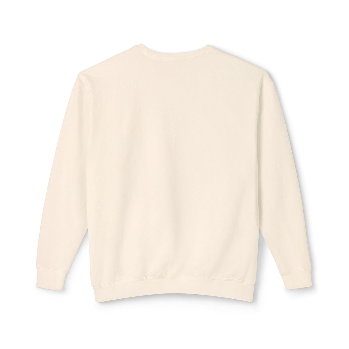 ivory sweatshirt back view 