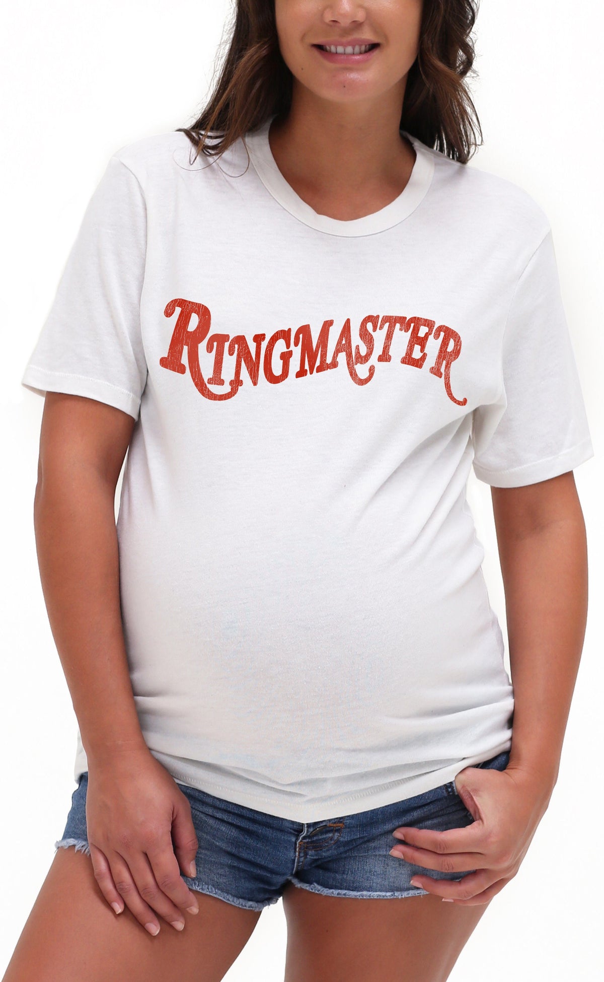 Ringmaster Triblend Graphic Tee Shirt Tee Shirt Bun Maternity Nursing Apparel 