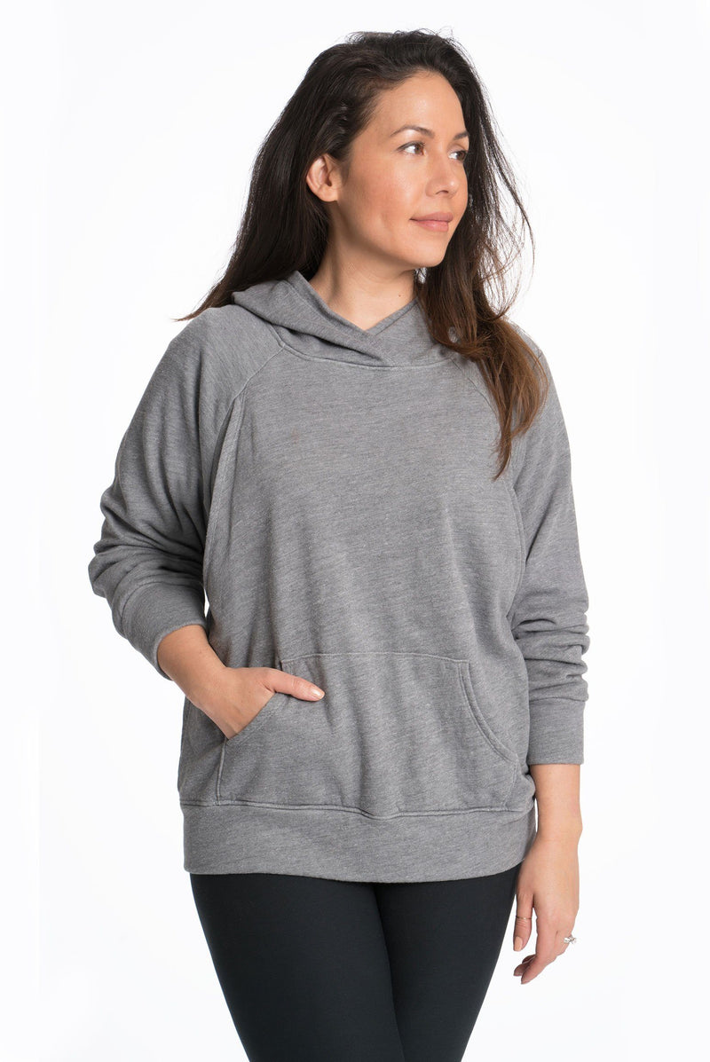 Relax Maternity Nursing Hoodie - 7 Colors Hoodie Bun Maternity Nursing Apparel medium 6/8 heather grey 