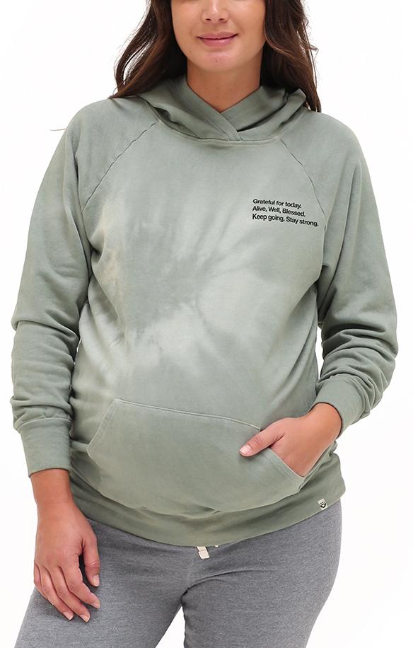 Grateful Organic Hoodie - Sale - Bun Maternity & Mama